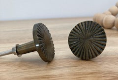 Brass Disc Metal Knob