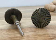 Brass Disc Metal Knob