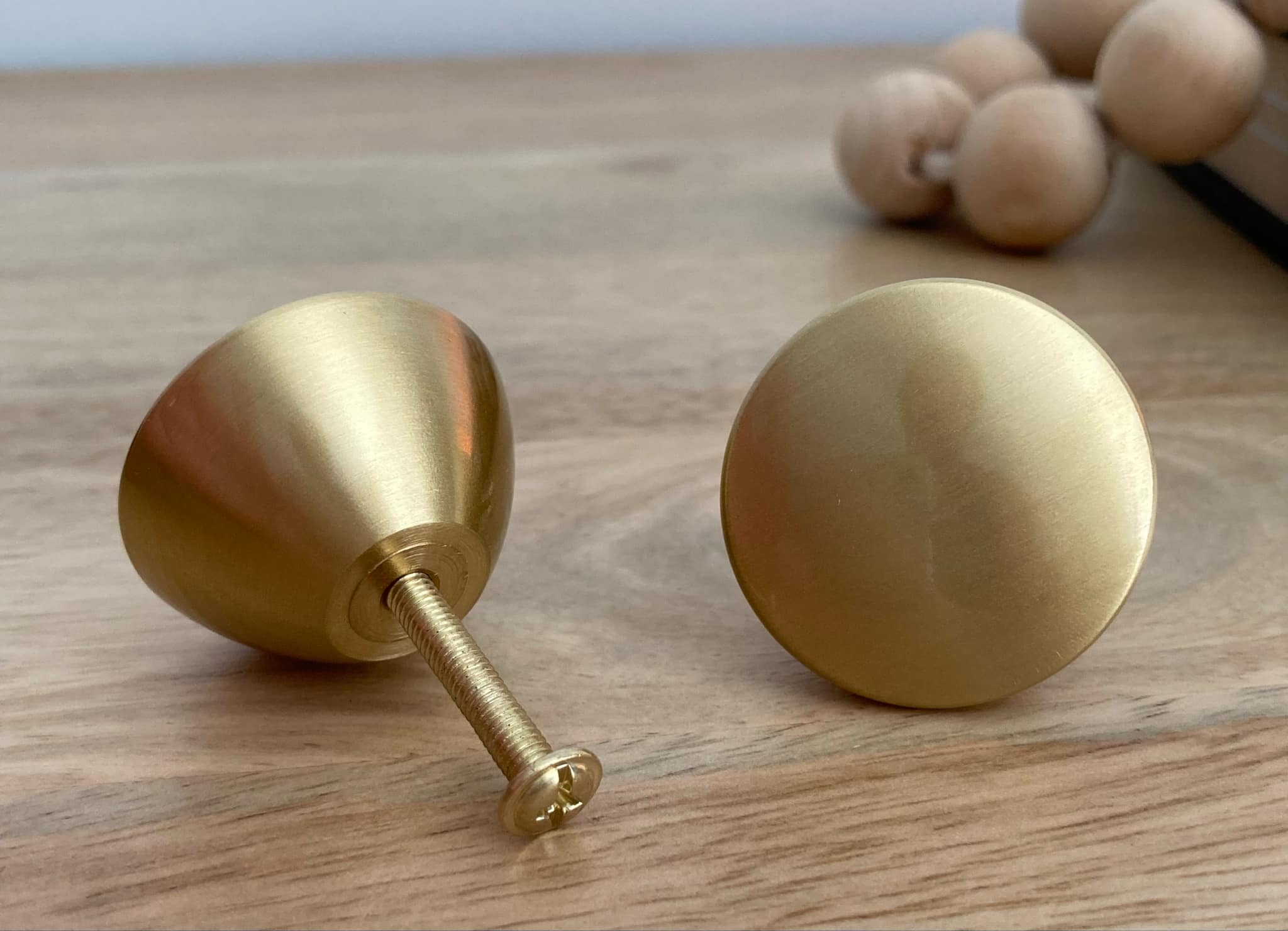 Nell Gold Solid Brass Knob