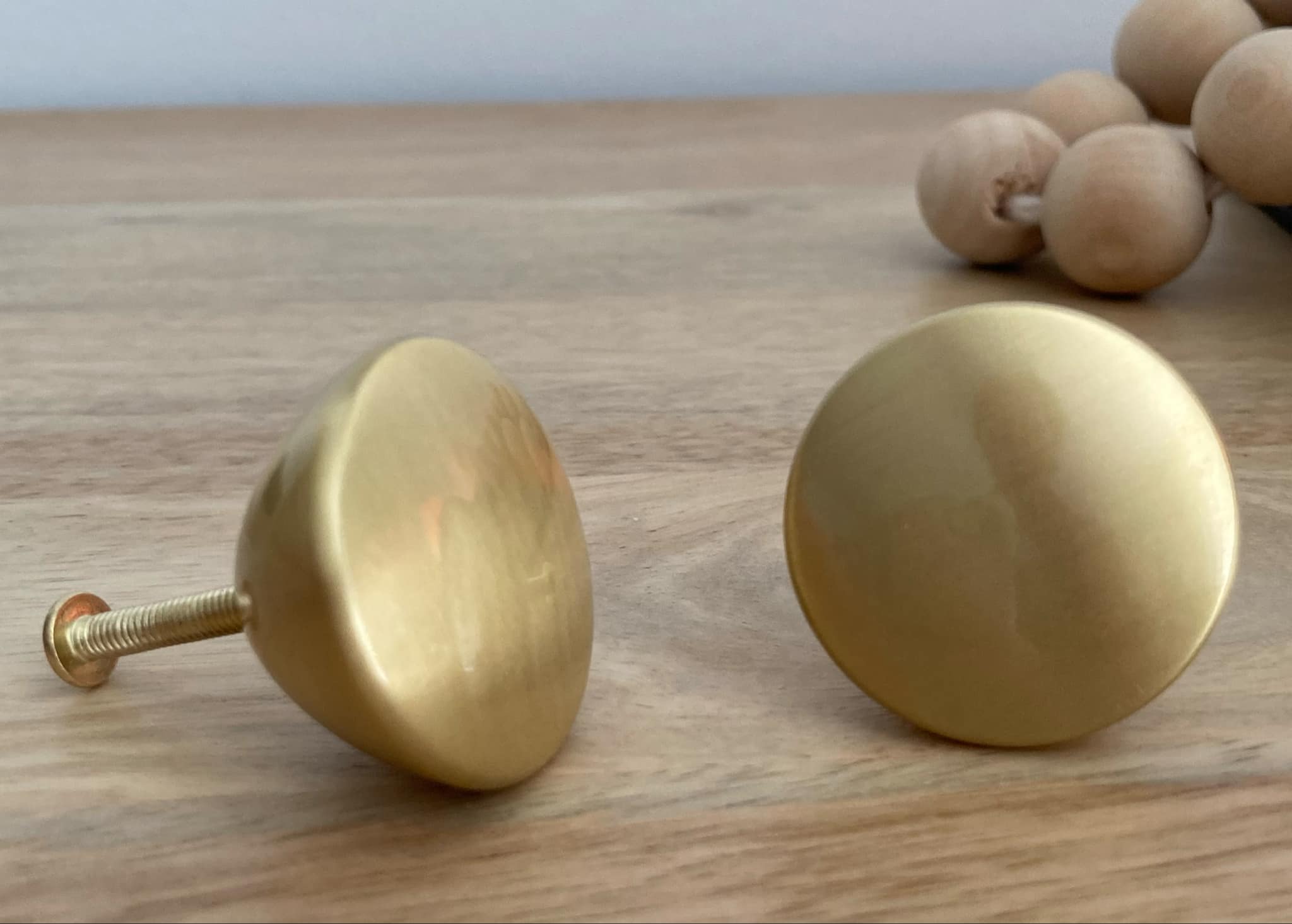 Nora Gold Solid Brass Knob