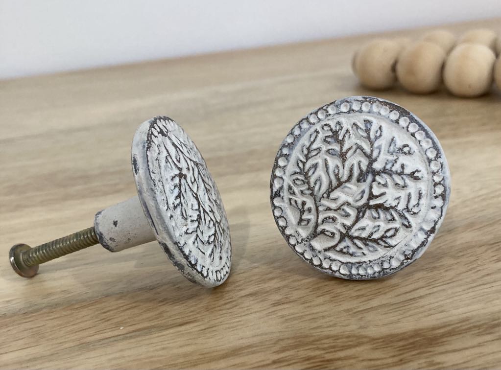 Copper-Toned Branches Metal Knob