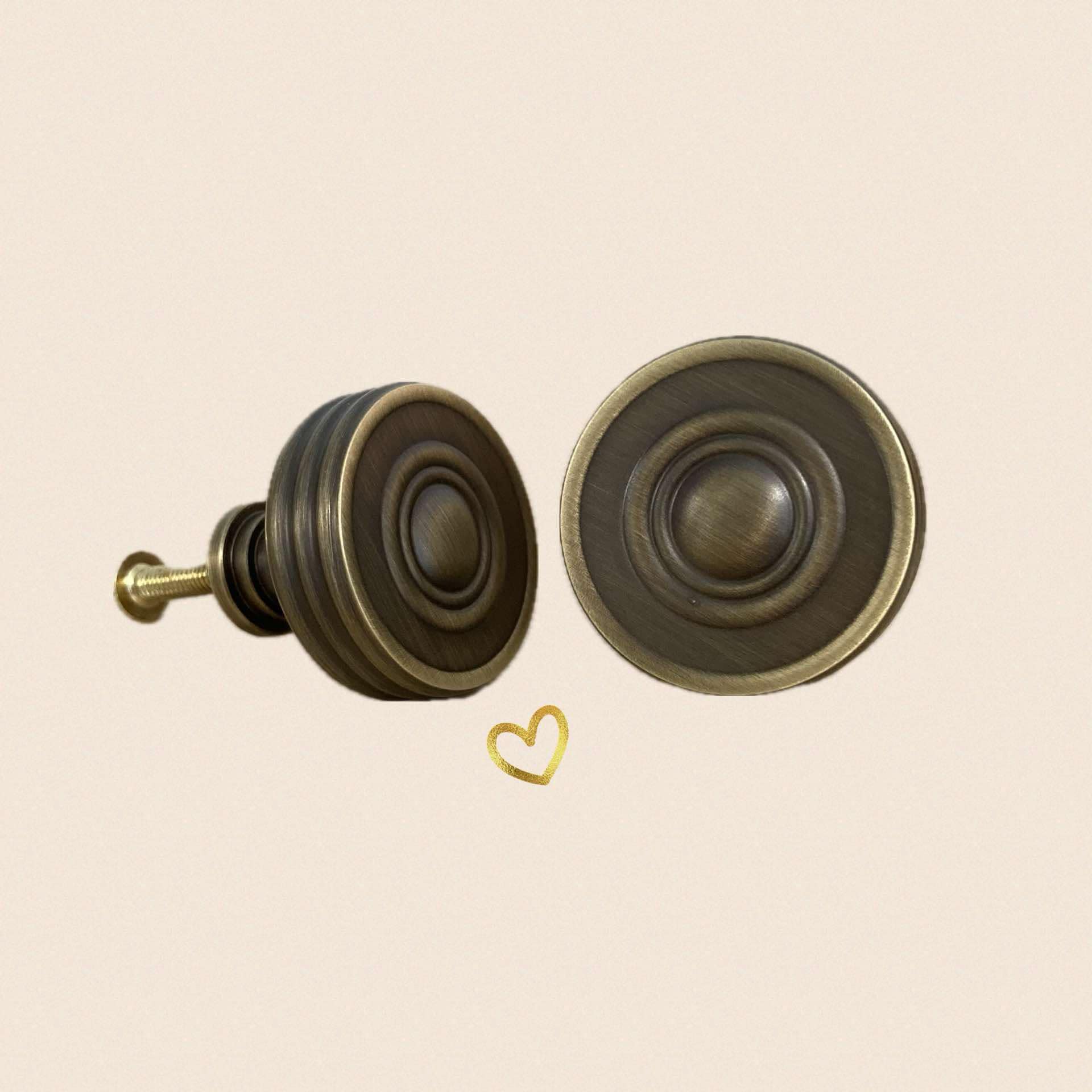 Stella Bronze Solid Brass Knob