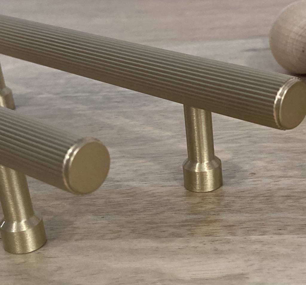 Elvira Gold Solid Brass Handle