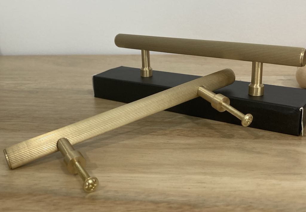 Elvira Gold Solid Brass Handle
