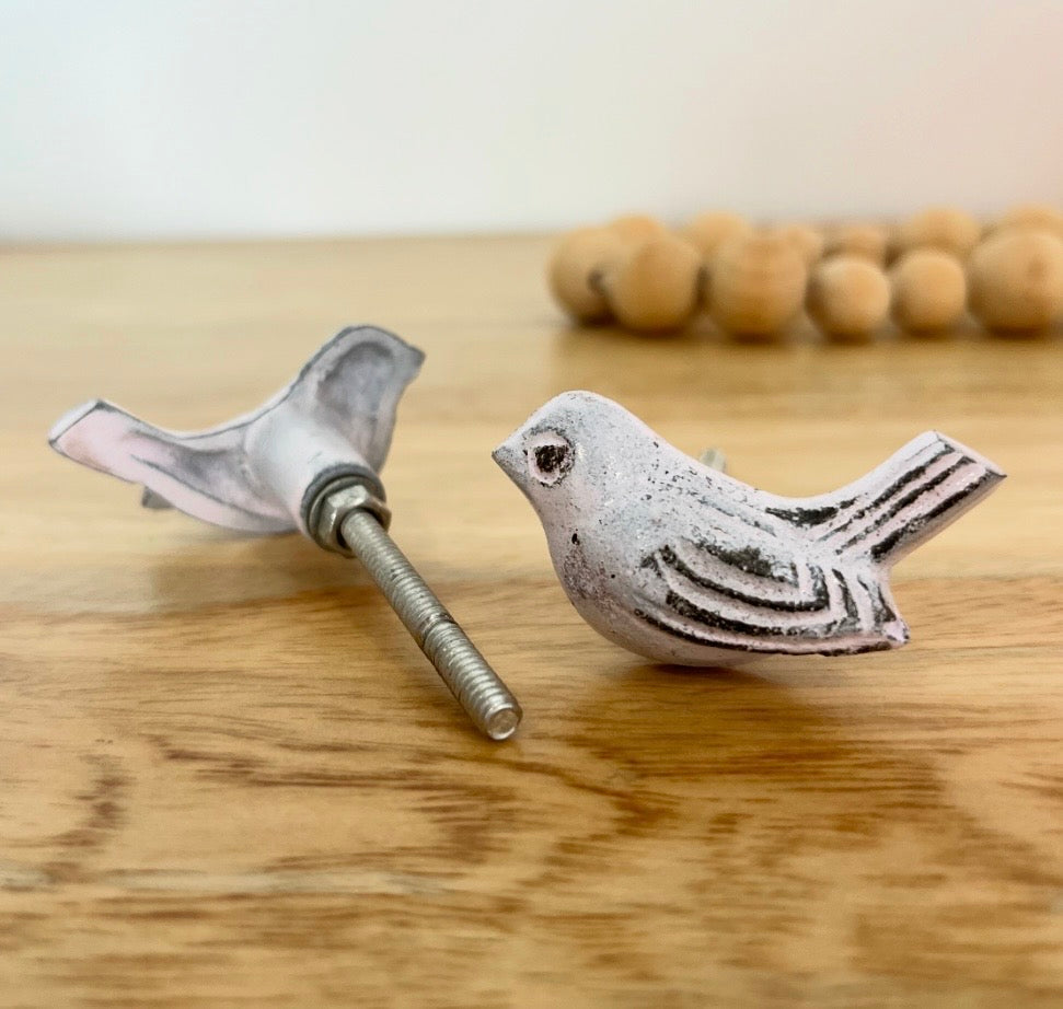 White Metal Bird