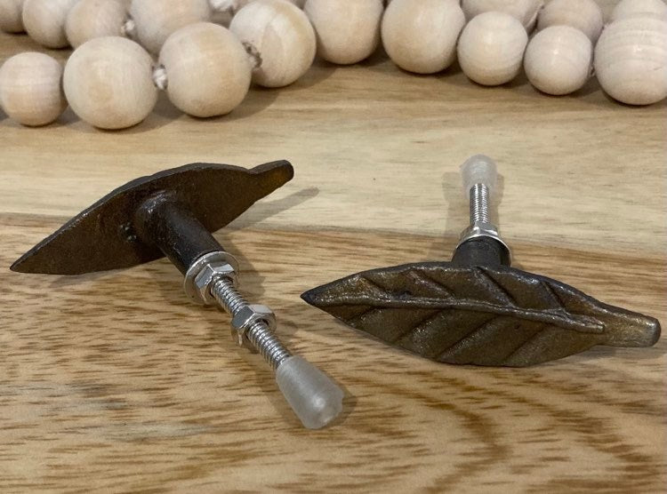 Leaf Metal Knob