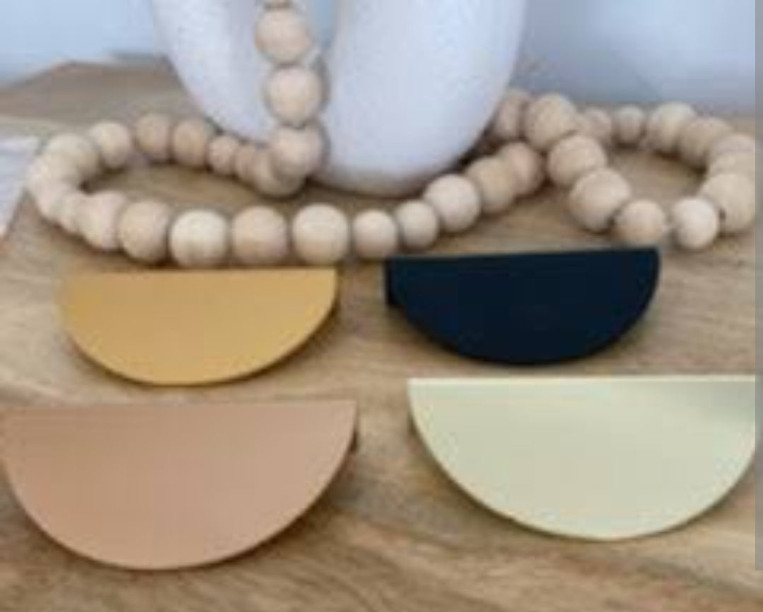 Slight Imperfections Half Moon Metal Handles/Pulls