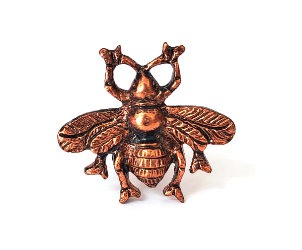 Bee zzzzzz Metal Knob - Hip N Humble