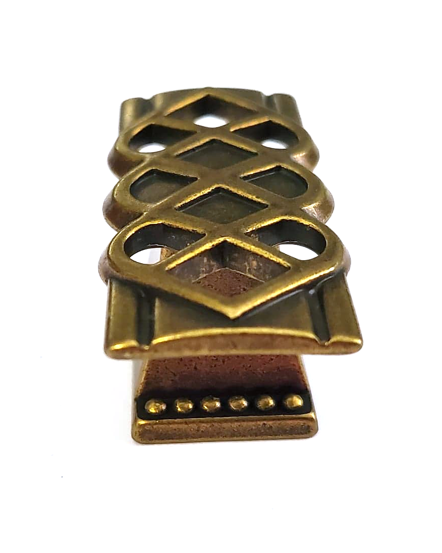 Rectangular Metal Knob - Hip N Humble