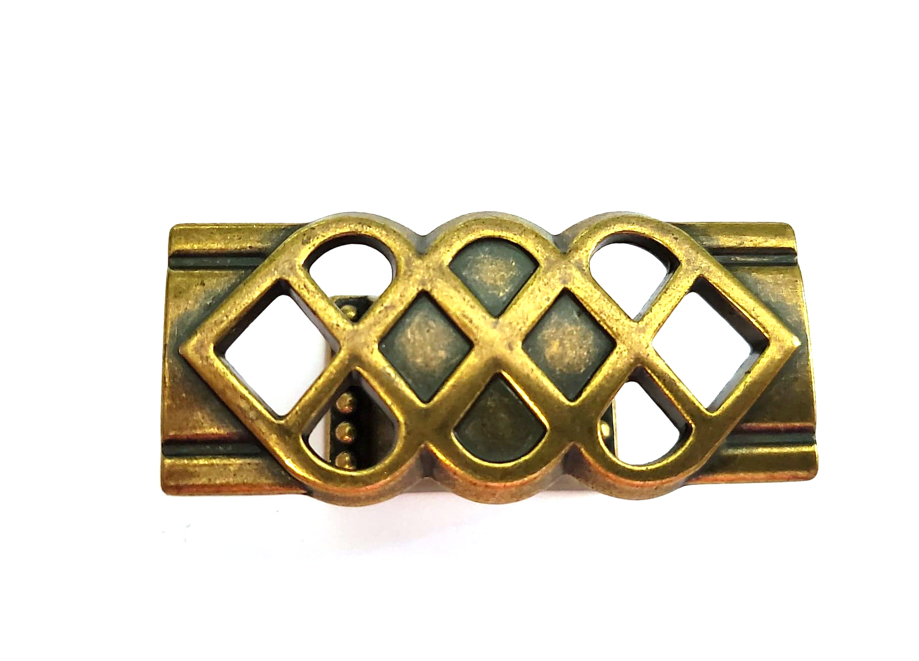 Rectangular Metal Knob - Hip N Humble