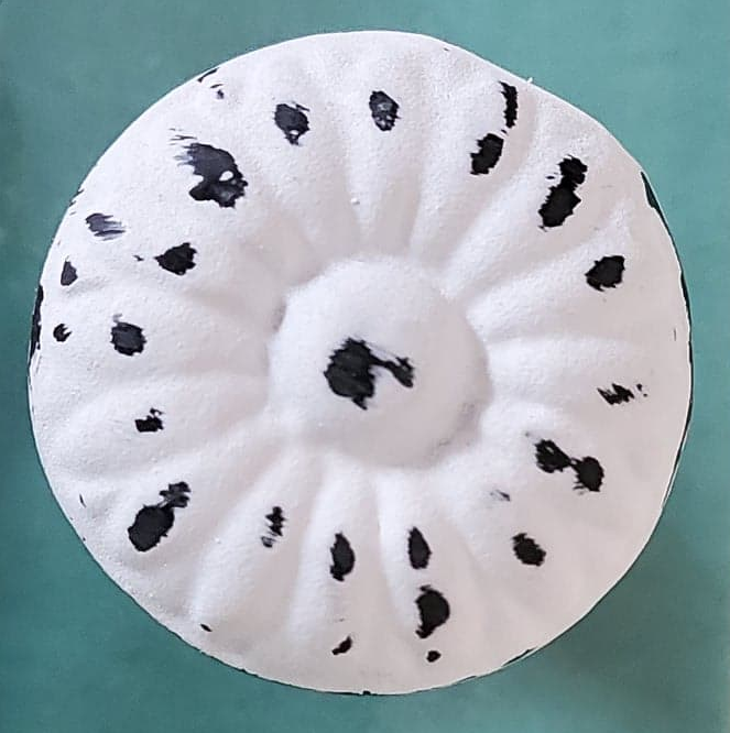 Cast Iron Paintable Antique White Metal Knob - Hip N Humble