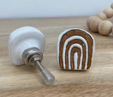 Arc Knob Ceramic