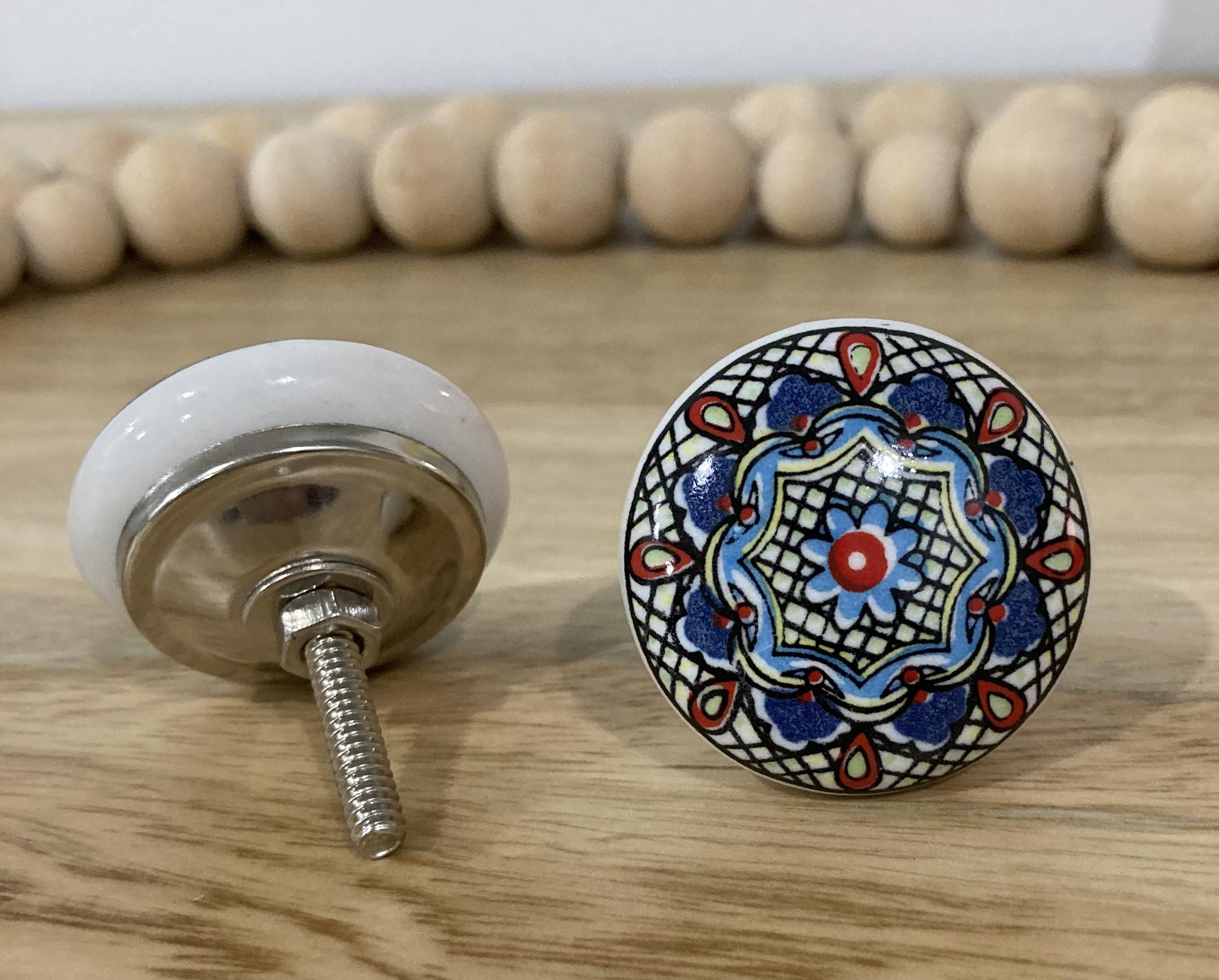 No 11  Flat Ceramic Knob