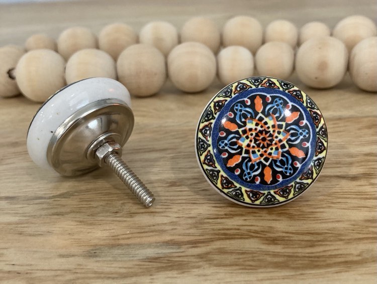 Mystic Flat Ceramic Knob