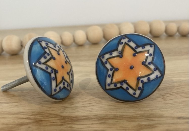 Orion Star Flat Ceramic Knob