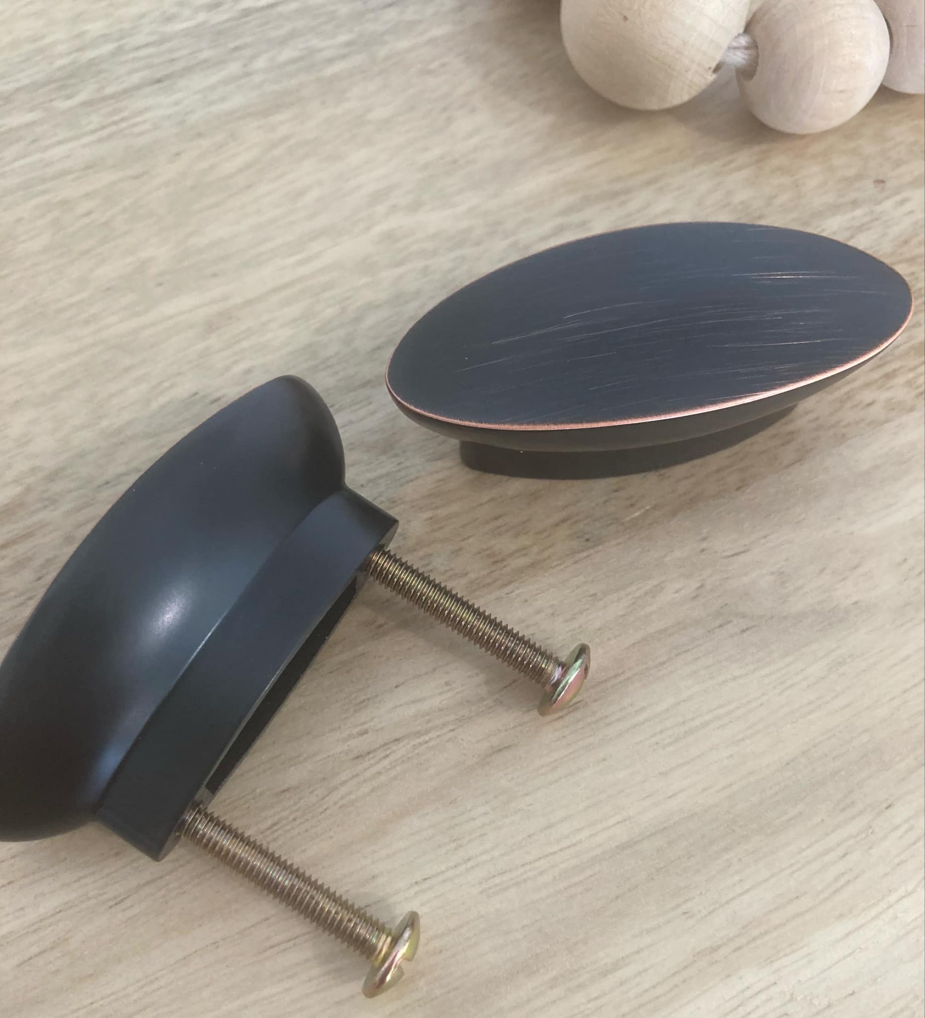 Regina Black Copper Alloy Knob