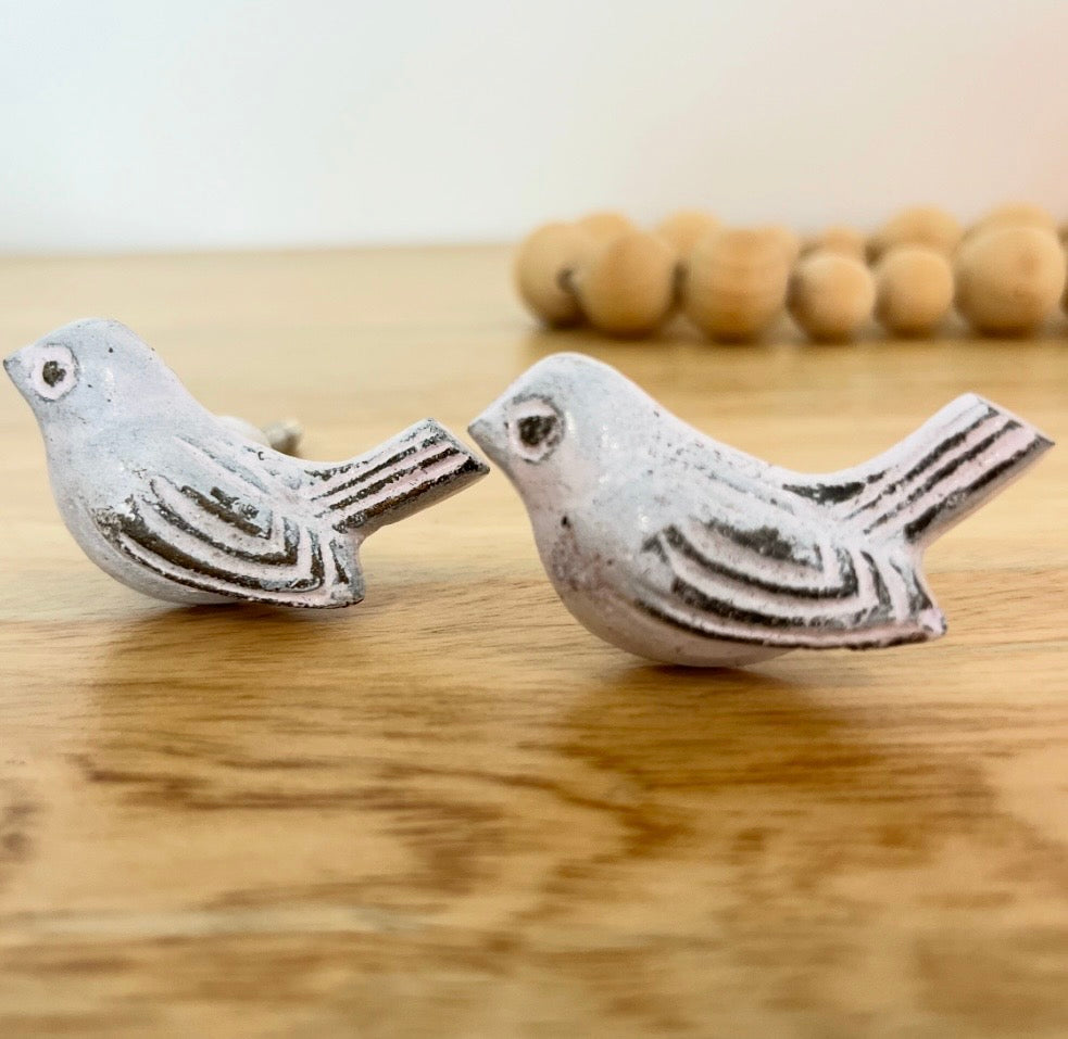 White Metal Bird