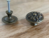 Small Antique Metal Knob