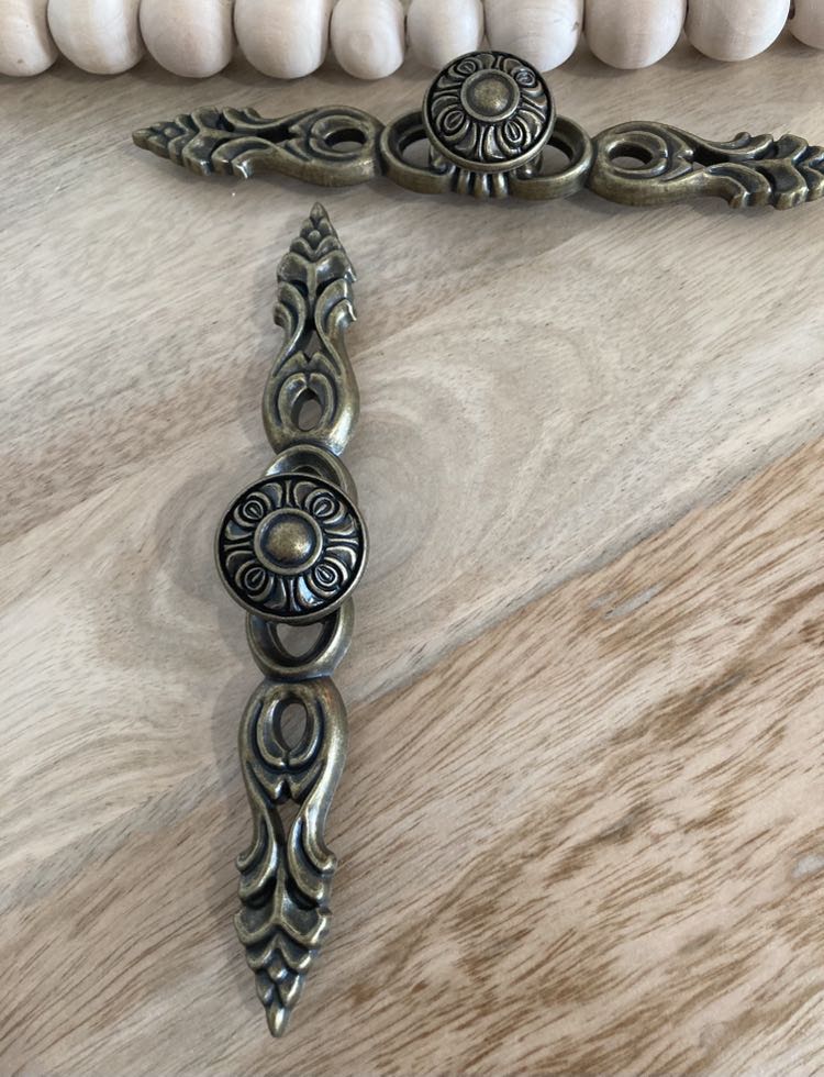 128mm Antique English Decorative Metal Handle