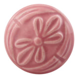 Large Pretty in Pink Ceramic Knob - Hip N Humble