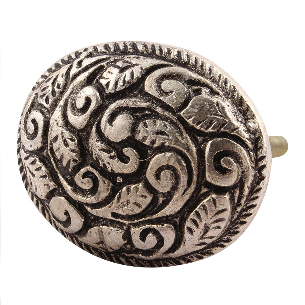 Metal Oval Shaped Knob - Hip N Humble