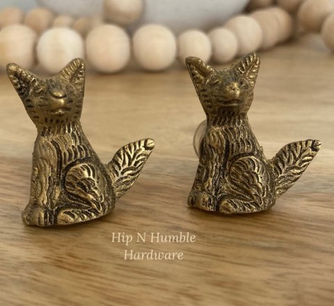 Brass Metal Fox - Hip N Humble