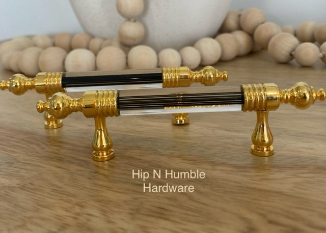 Transparent Acrylic Door Cabinet Handles - Hip N Humble