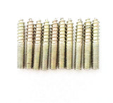 10 x M4 x 40mm  Wall Hanger Bolt Wood To Metal Dowels Double Ended