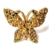 Golden Butterfly Metal Knob - Hip N Humble