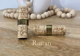 Natural Rattan Metal/Wood T- Bar Pull Handle - Hip N Humble