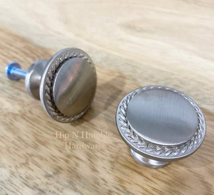 Stainless Steel Metal Knob - Hip N Humble