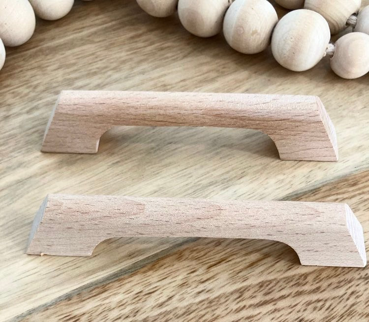 Retro Natural Wooden Handle